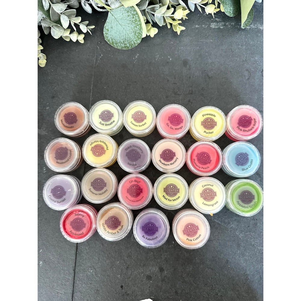 19 Scentsy Mini Party Testers Wax Melts Samples